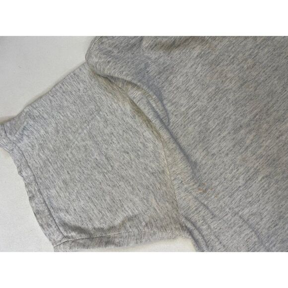 VINTAGE Windridge Blank Pocket T-shirt Men XL Gray USA Thrashed Paint 90s - Picture 4 of 9